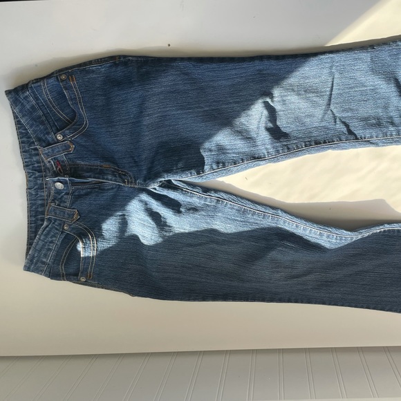 Blue low rise jeans, size 30, great condition never worn - Picture 2 of 5